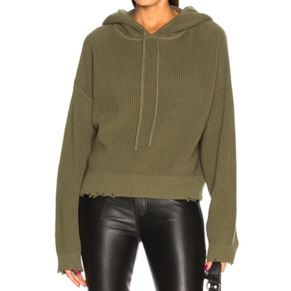 RtA Marvin Hoodie In Field Green